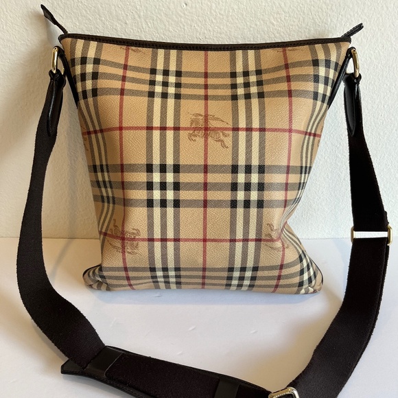 BURBERRY Authentic Coated Canvas Crossbody Bag - Picture 4 of 14